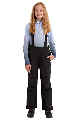 killtec Girl's Ski Pants Vitalya Jr - Black - Size 176