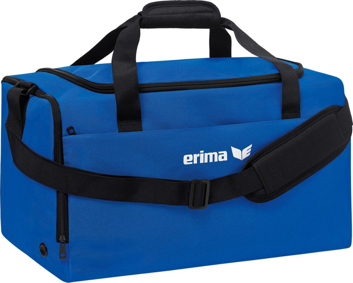 Erima Sporttas Team Maat L - blauw - zwart - polyester - 2022