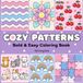 Cozy Patterns: Bold & Easy Coloring Book for Adults & Teens