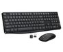 Gadgetplace Draadloos Toetsenbord met Muis Set - Qwerty - Zwart