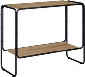 vidaXL Dressoir Artisanaal eiken 93.5 x 38 x 75 cm Bewerkt hout