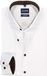 OLYMP No. 6 Six super slim fit chemise - longueur de manche 7 - satin - blanc - facile à repasser - taille du col : 40 (taille UE : M)
