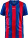 Craft Progress Stripe Shirt Korte Mouw Kinderen - Royal / Rood