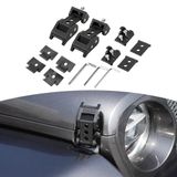 RT-TCZ Roestvrij staal klinkkabel kap vangkit 20072017 Jeep Wrangler JK Jku zwart