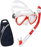 SET Cressi SET RANGER & TAO DRY CLEAR/RED