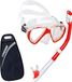 SET Cressi SET RANGER & TAO DRY CLEAR/RED