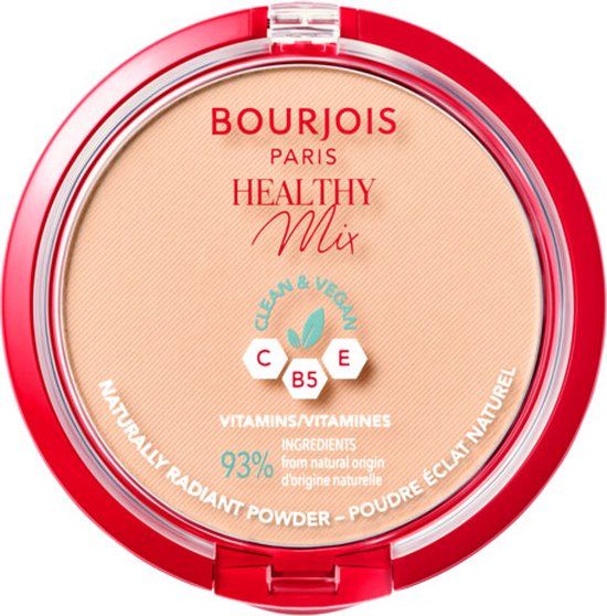 Bourjois Healthy Mix Clean & Vegan Compact Powder - 02 Vanilla - 10g