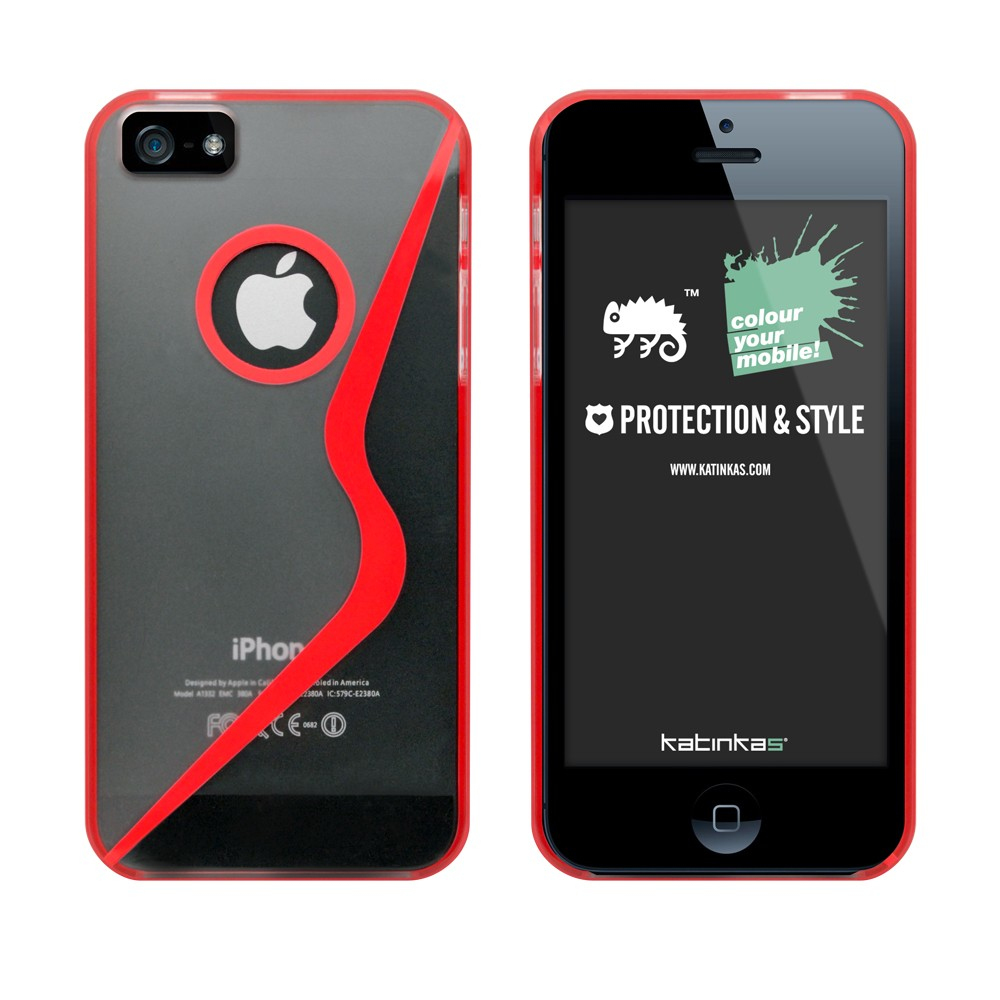 Katinkas 2108047250 zwart, rood / iPhone 5