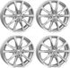Autec Brixen jantes, 8x20, 5x108, argenté, convient pour Peugeot 508, 5008, 3008, 308, 408, Rifter