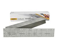 Mirka Iridium Premium Schuurpapier 70x400mm, 70x198mm, Korrel 150/50 stuks, Klittenband, voor schuren van plamuur, hout, metaal