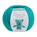 Utopia Crafts Amigurumi Katoenen DK-garen om te haken en te breien, 50% katoen, 50% gemengd acryl, 50 g (1, jadegroen)