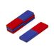 Magneet Expert 16 x 4 x 50 mm lange ferrietstaafmagneet met noord en zuid geïdentificeerd (Pack van 4)