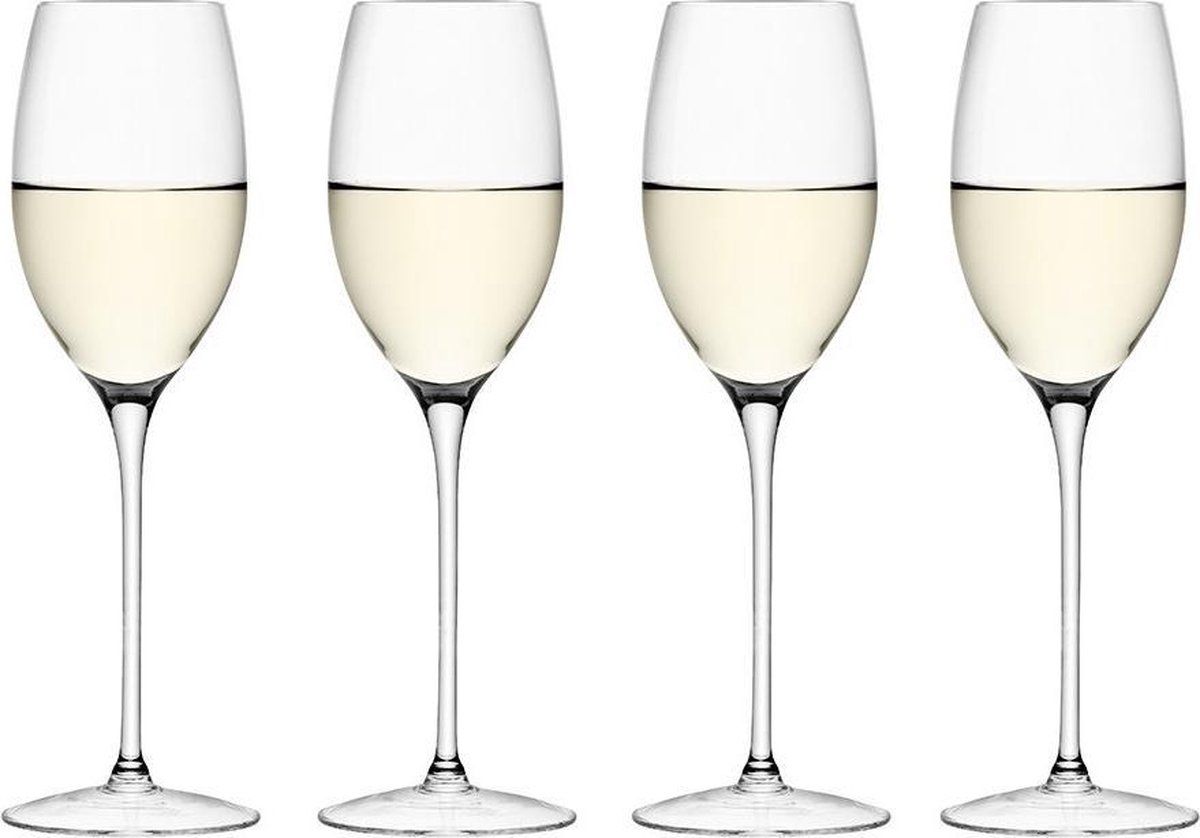 LSA International Wine Wijnglazen Wit - 340 ml - Set van 4 Stuks