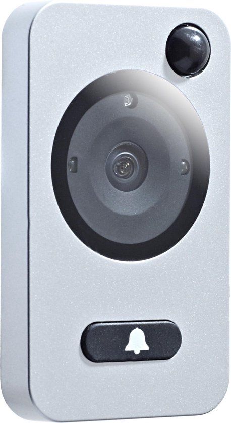 Yale Digitale Deurspion - DDV5800 - Zwart/Zilver - Met Opnamefunctie en Bewegingssensor