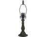 Merkloos Tafellamp Basis - Lampvoet - Zinklegering Constructie - 15 Inch Hoog - Zwart