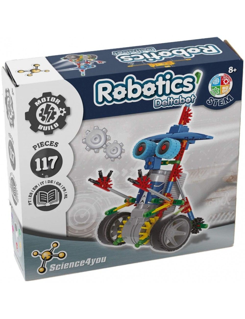 Science4You Robotics Deltabot - STEM Robot Kit - 8+ Years
