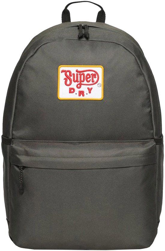 Superdry Montana Patched Backpack Drab Olive Green