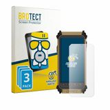 BROTECT - Screenprotector voor DT Research DT361DM (Portret-Modus) - Folie Beschermfolie Beschermglas matte 3 Stuks