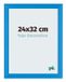 Your Decoration - Cadre photo 24x32 cm - MDF - Bleu clair - Mura