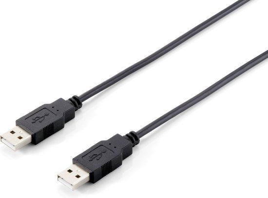 Equip USB 2.0 A Male to USB 2.0 A Male Cable - 3m - Black