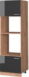 Vicco R-Line Magnetronkast – 60 cm Antraciet Hoogglans