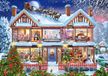 Bluebird Puzzle Christmas House - 2000 stukjes karton