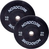 Nordcore Set van 2 Bumper plates Nordcore 5-25kg - 20 kg