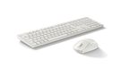 HP 490C multi-device dual-mode stille muis en toetsenbord combinatie - Bluetooth & 2.4GHz - Qwerty - ISO - Wit