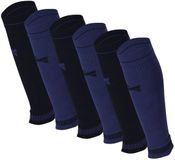 Xtreme Sockswear Kuit Sleeves Compressie Hardlopen - 6 paar - Blauw - Maat 42/45
