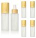 Set de 6 flacons pulvérisateurs vides de 50 ml avec couvercle en bambou