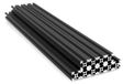 Profilé aluminium noir 20x20 V-slot 1000mm 10 pièces