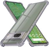 Techsuit Hoesje geschikt voor Google Pixel 7 - Shockproof Silicone Back Cover - Zwart