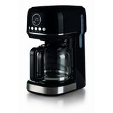 Ariete 1396 Moderna - Cafetière filtre - Écran LCD - 1,5 litre - Minuterie - Noir