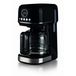 Ariete 1396 Moderna - Cafetière filtre - Écran LCD - 1,5 litre - Minuterie - Noir