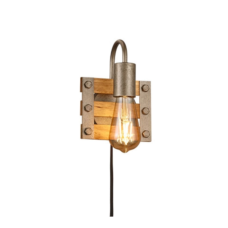 Trio Wandlamp Khan Nikkel 205570167