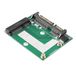 KALEA-INFORMATIQUE mSATA naar SATA Half Slim Adapter