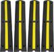 VEVOR Kabel Bescherming 100 x 15 x 3,1 cm, 4x 1-kanaals Slangbrug Kabelgoot Kabelbrug Oploopbeveiliging Kabel