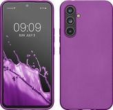kwmobile telefoonhoesje geschikt voor Samsung Galaxy A54 5G - Back cover in metallic paars