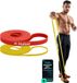 Hulser Set de bandes de résistance - 2 pièces - 2 à 15 kg - 104 cm - Latex