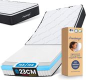 Arensberger Pocketveren Matras EMILIA – 120cm x 200cm x 23cm – 7-Zones Ergonomisch Comfort met Pocketveren en Geavanceerde Ondersteuning voor een Optimale Slaapkwaliteit