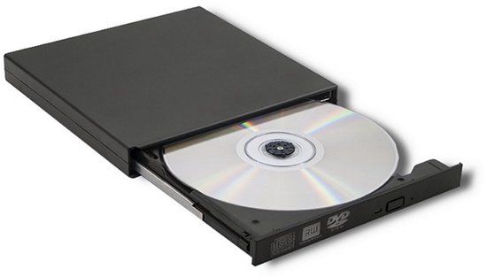 Qoltec 51858 DVD-RW Zwart