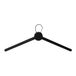 HOME IT® Kleerhanger 48 x 2,5 x 15,5 cm, zwart gelakt eikenhout