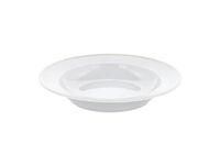 Pillivuyt Assiette creuse à bordure dorée Plissé Ø22 cm Blanc
