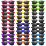 Omgoods - 36er Pack Neon-Sonnenbrillen für Kinder, in verschiedenen Farben erhältlich