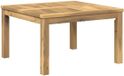 vidaXL Salontafel Wit 60 x 60,5 x 36 cm Massief Acacia Hout