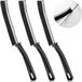 Unyqoos® Set de 3 brosses de nettoyage ergonomiques pour le nettoyage en profondeur des joints et des fissures