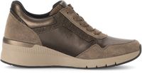 Gabor - Dames - Sneakers - Lage sneakers - Suède - Brons - Maat 39