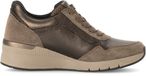 Gabor - Dames - Sneakers - Lage sneakers - Suède - Brons - Maat 39