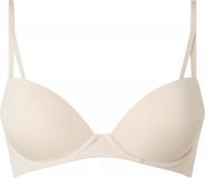 Calvin Klein dames Seductive Comfort push-up T-shirt bra - T-shirt BH - beige