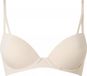 Calvin Klein dames Seductive Comfort push-up T-shirt bra - T-shirt BH - beige
